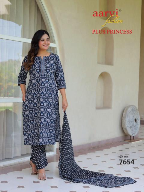Aarvi plus princess vol-6 creations wholesale kurti